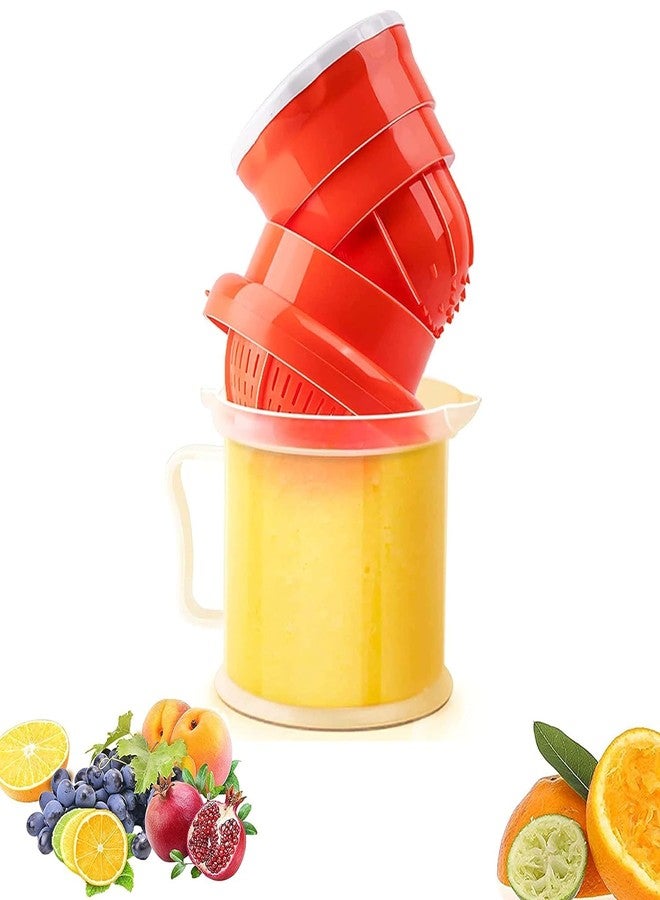 KBS Manual Juicer Squeezer Mini Hand Press orange Fruit Multipurpose Plastic Kitchen Tool - Image 3